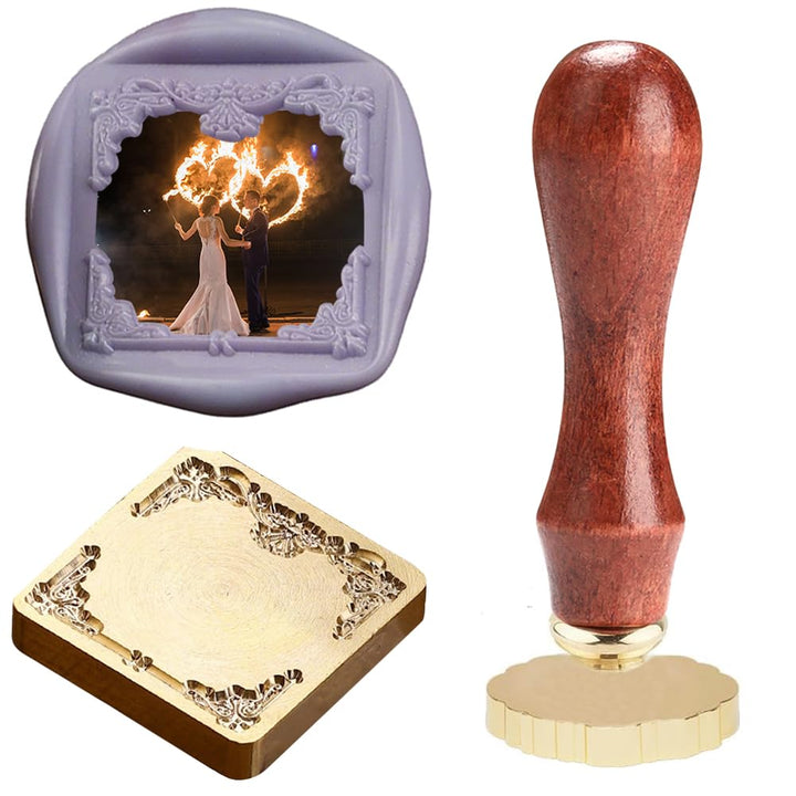 Set or Single Frame Wax Seal Stamp Kit-LetterSeals.com
