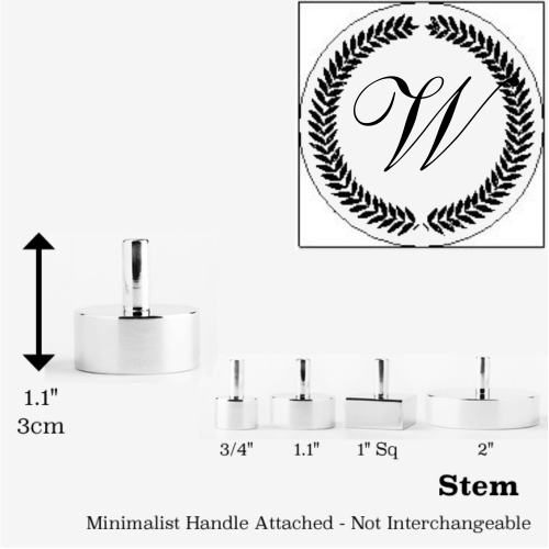 Shelly Allegro Initial Wax Seal Stamp- Made in USA- LetterSeals.com