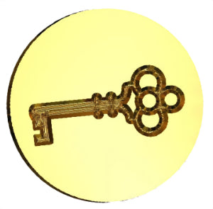 Skeleton Key Wax Seal Stamp- Made in USA- LetterSeals.com