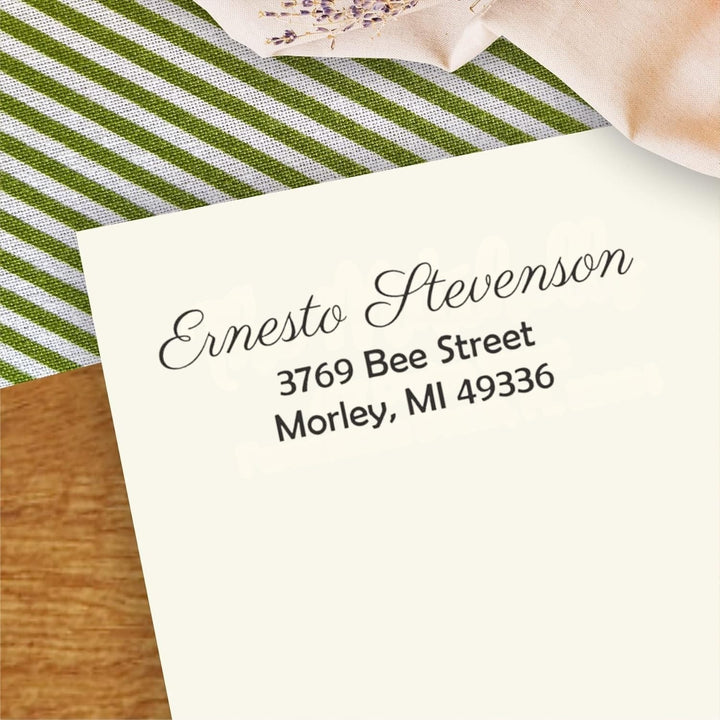 Small Self Inking Address Stamp-LetterSeals.com