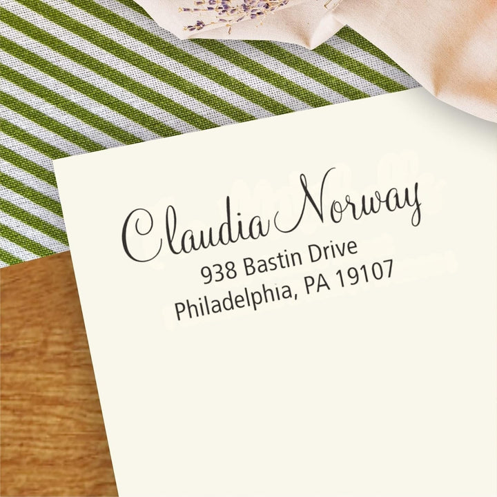 Small Self Inking Address Stamp-LetterSeals.com