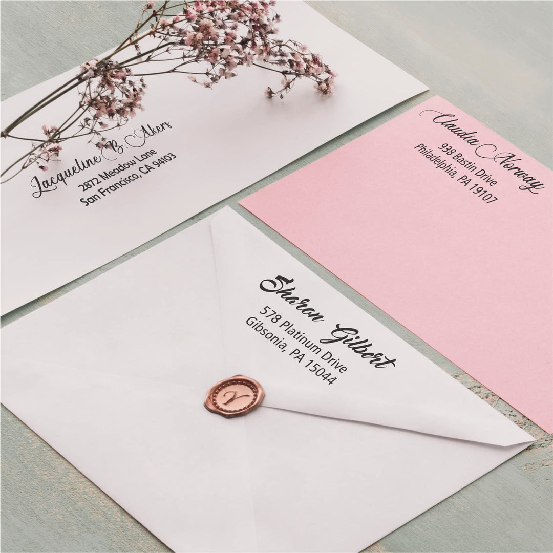 Small Self Inking Address Stamp-LetterSeals.com