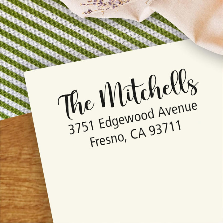 Small Self Inking Address Stamp-LetterSeals.com
