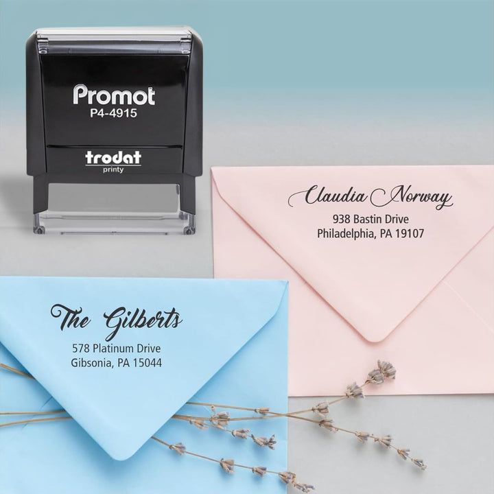 Small Self Inking Address Stamp-LetterSeals.com