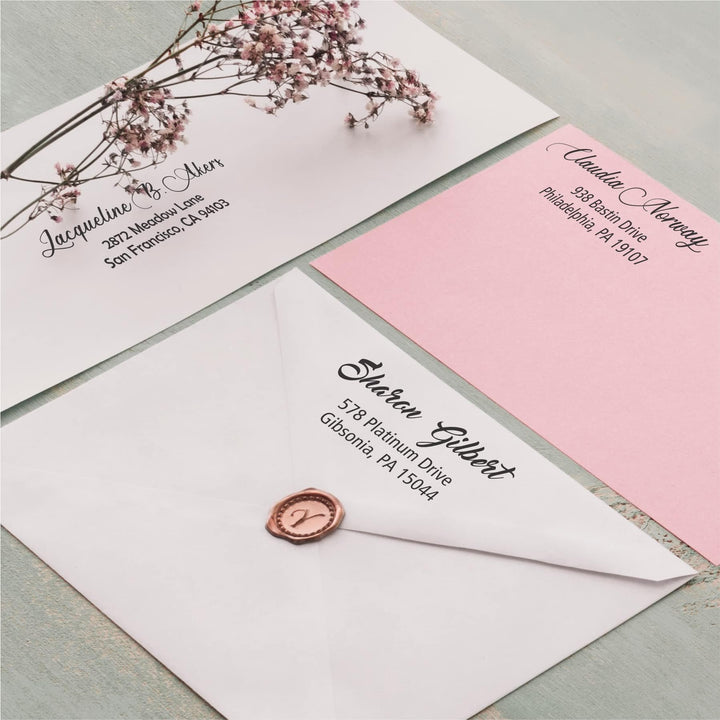 Small Self Inking Address Stamp-LetterSeals.com