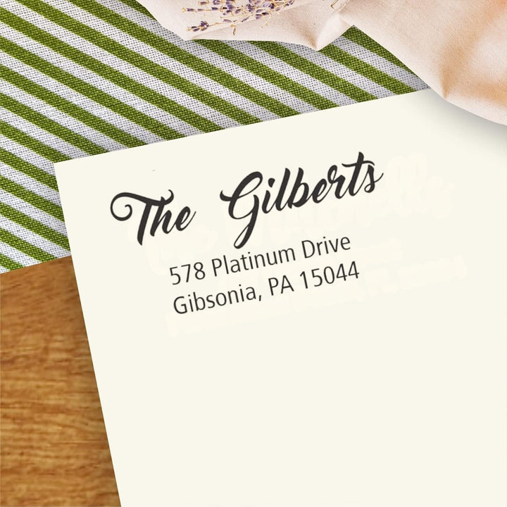 Small Self Inking Address Stamp-LetterSeals.com