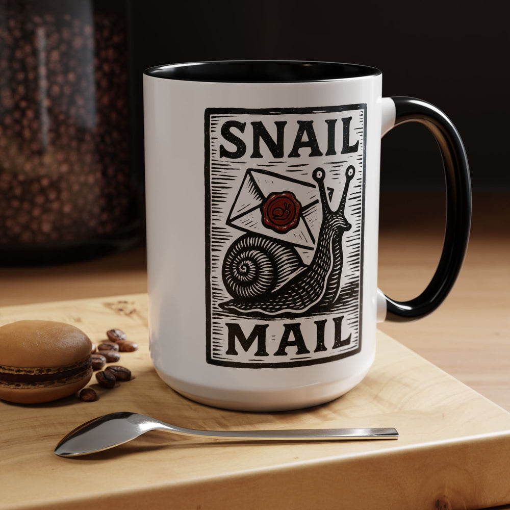Snail Mail Mug | 15oz-LetterSeals.com