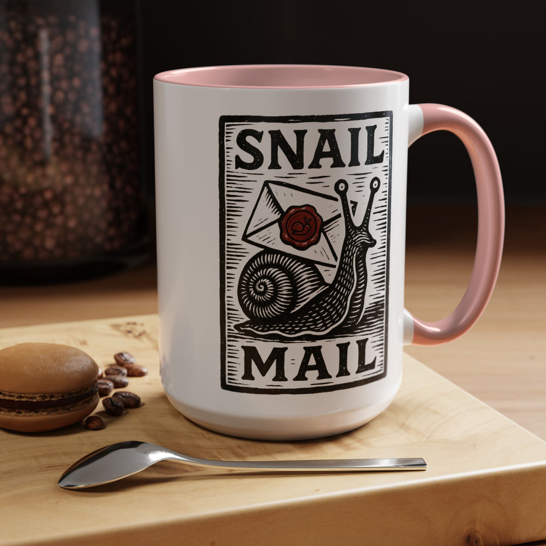 Snail Mail Mug | 15oz-LetterSeals.com