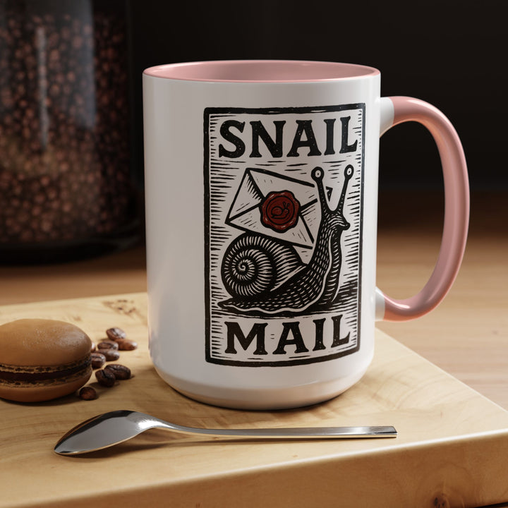 Snail Mail Mug | 15oz-LetterSeals.com