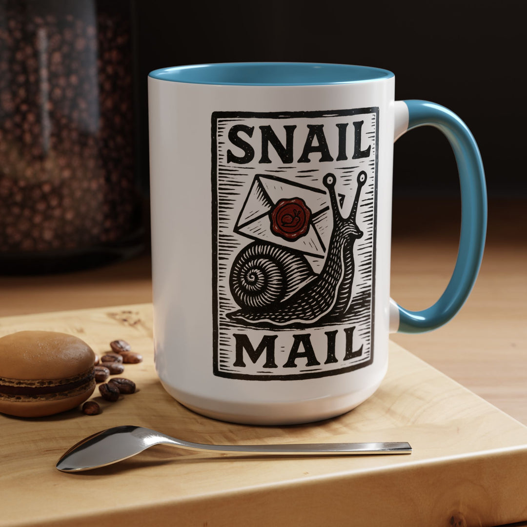 Snail Mail Mug | 15oz-LetterSeals.com
