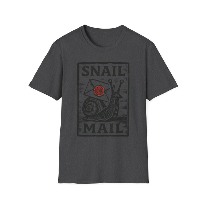 Snail Mail T-Shirt | Cute Graphic Tee for Mail Lovers | Perfect Gift for Friends, Birthdays, or Any Occasion-LetterSeals.com