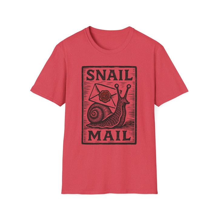 Snail Mail T-Shirt | Cute Graphic Tee for Mail Lovers | Perfect Gift for Friends, Birthdays, or Any Occasion-LetterSeals.com