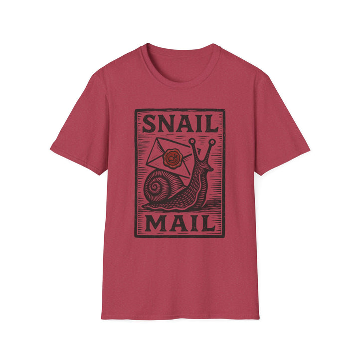 Snail Mail T-Shirt | Cute Graphic Tee for Mail Lovers | Perfect Gift for Friends, Birthdays, or Any Occasion-LetterSeals.com