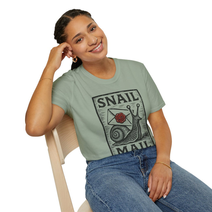 Snail Mail T-Shirt-LetterSeals.com