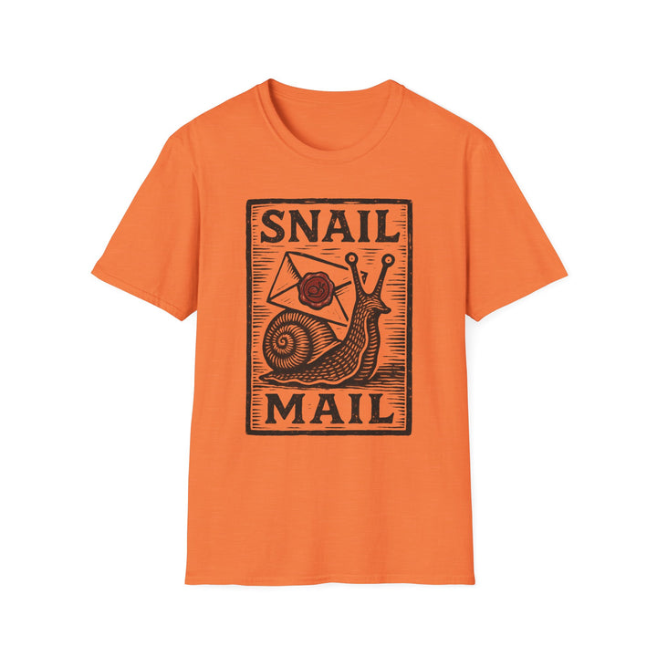 Snail Mail T-Shirt | Cute Graphic Tee for Mail Lovers | Perfect Gift for Friends, Birthdays, or Any Occasion-LetterSeals.com