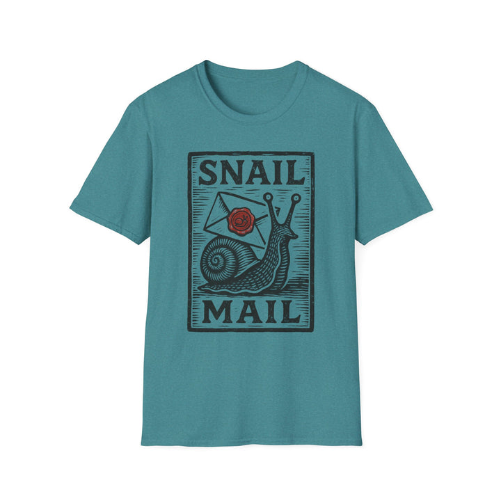 Snail Mail T-Shirt | Cute Graphic Tee for Mail Lovers | Perfect Gift for Friends, Birthdays, or Any Occasion-LetterSeals.com