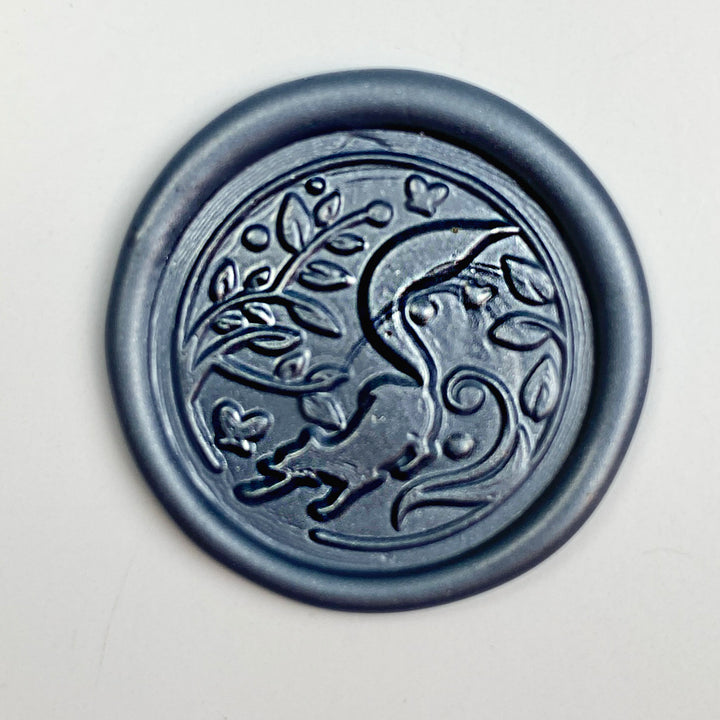 Sneaking Forest Fox Wax Seal Stamp- Made in USA- LetterSeals.com