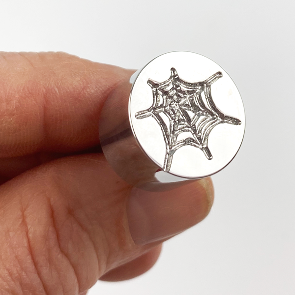 Spider Web Wax Seal Stamp- Made in USA- LetterSeals.com