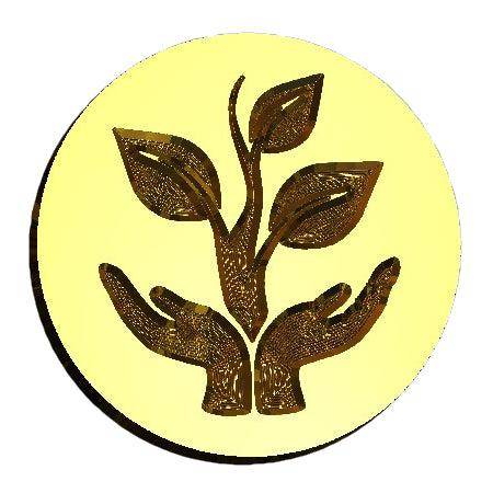 Sprout 2 Wax Seal Stamp- Made in USA- LetterSeals.com