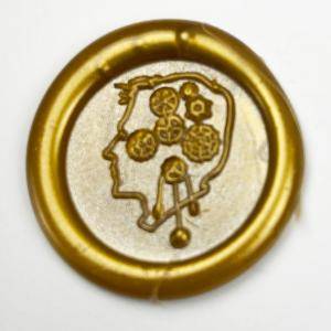 SteamPunk + Analog Design Wax Seal Stamps- Made in USA- LetterSeals.com