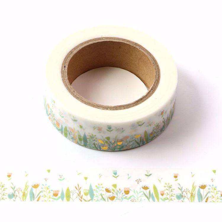 Summer Garden Foil Washi Tape-LetterSeals.com