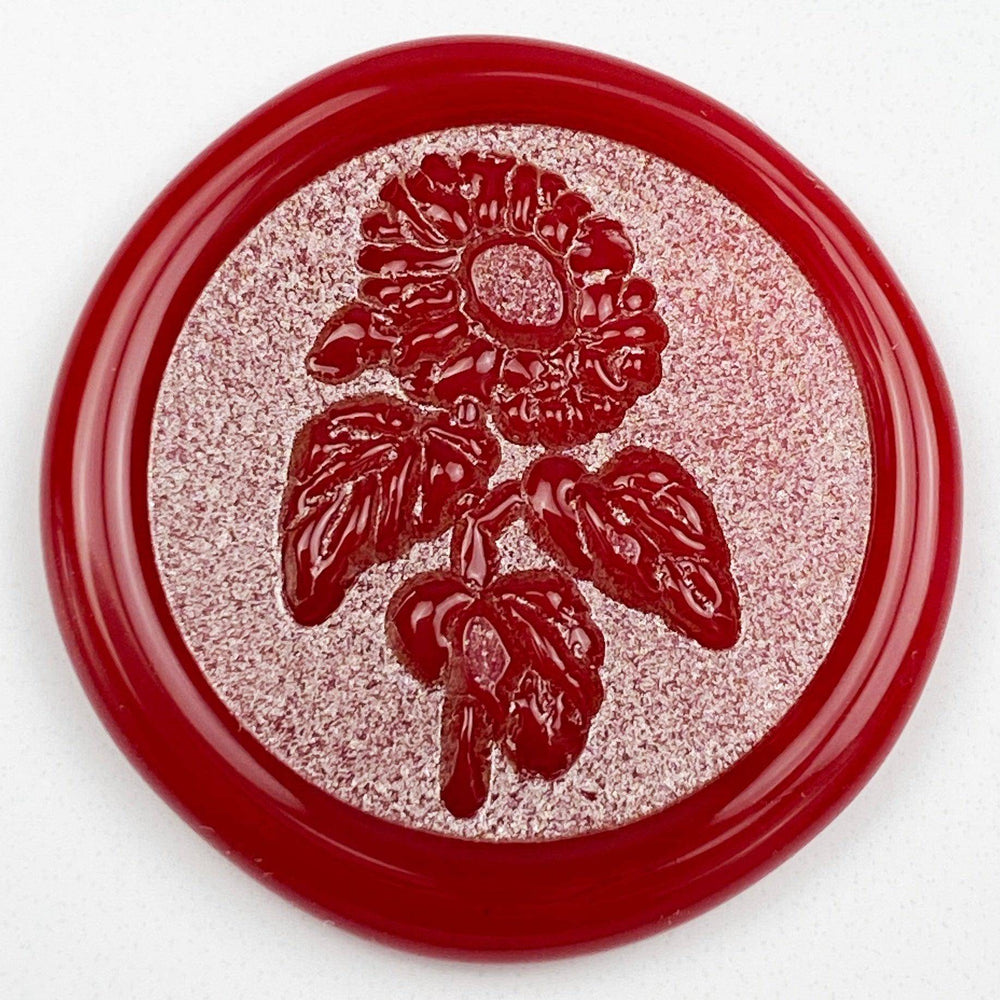 Sunflower Wax Seal Stamp- Made in USA- LetterSeals.com