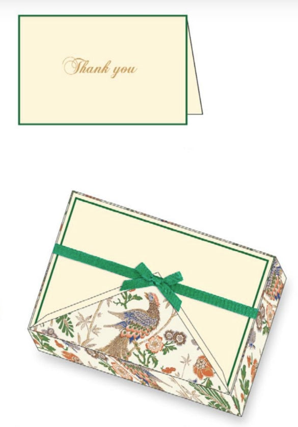 Rossi 1931 thank you cards with pheasant design from letteseals.com