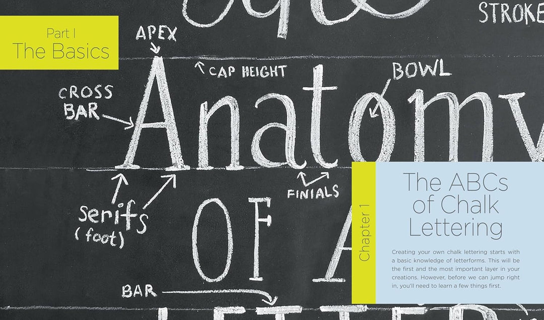 The Complete Book of Chalk Lettering-LetterSeals.com