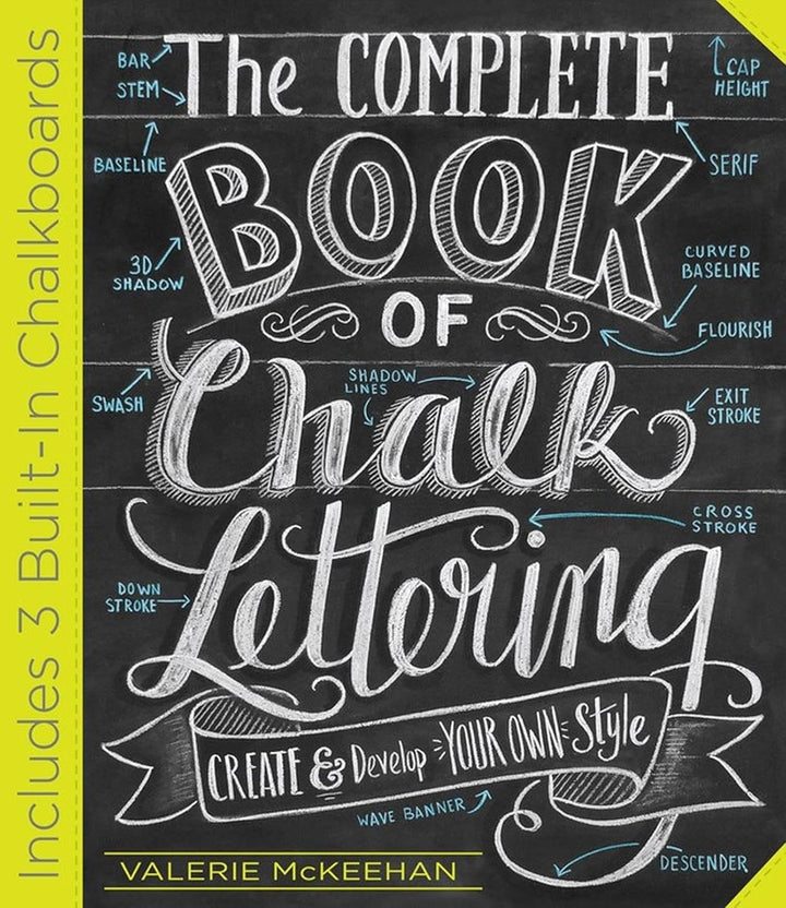 The Complete Book of Chalk Lettering-LetterSeals.com