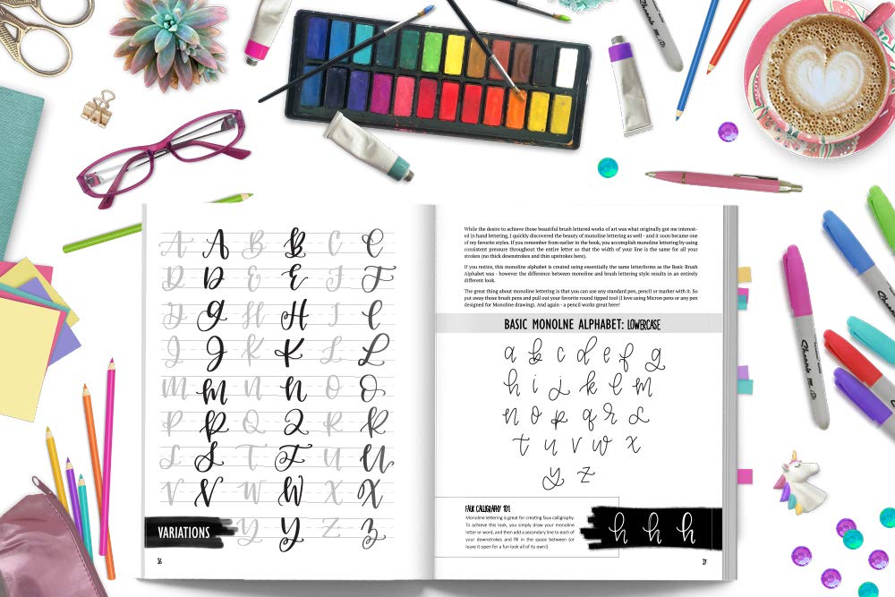 The Ultimate Guide to Modern Calligraphy &amp; Hand Lettering for Beginners-LetterSeals.com