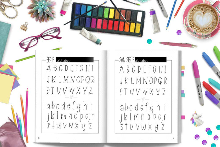 The Ultimate Guide to Modern Calligraphy &amp; Hand Lettering for Beginners-LetterSeals.com