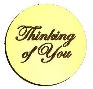 Thinking of You Wax Seal Stamp- Made in USA- LetterSeals.com