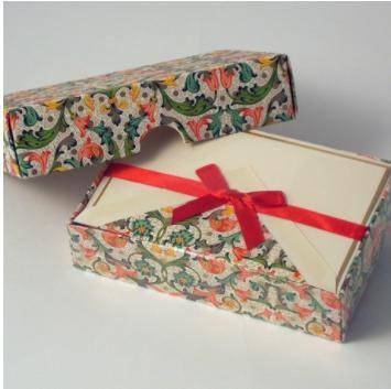 Traditional Florentine Note Cards | Rossi 1931 Italian Stationery-LetterSeals.com