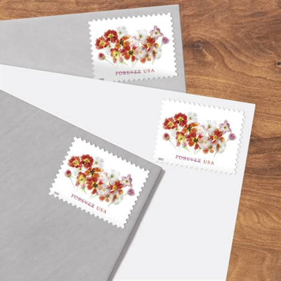 Tulips Forever 1st Class Postage Stamps-LetterSeals.com