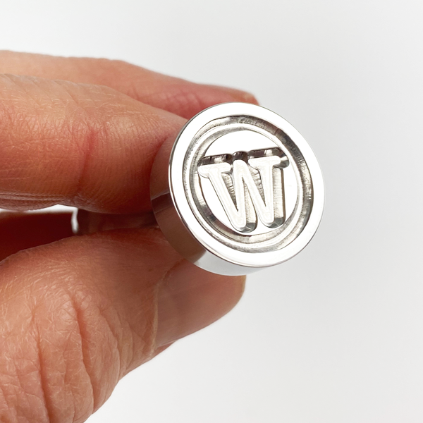 Type Face Initial Wax Seal Stamp- Made in USA- LetterSeals.com