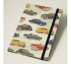 Vintage Cars | Rossi 1931 Hardcover Notebook - Letterpress Paper Cover-LetterSeals.com