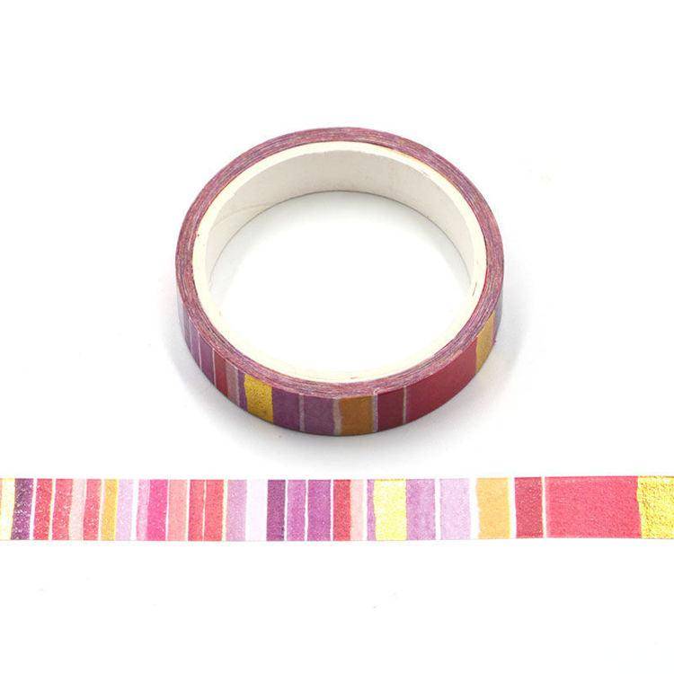 Warm Colors Washi Tape-LetterSeals.com