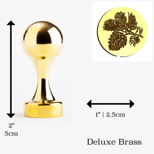 Winter & Holiday Design Wax Seal Stamps- Made in USA- LetterSeals.com